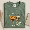 Comfort Colors Halloween Shirt, Creepy T Shirt, Skeleton Top