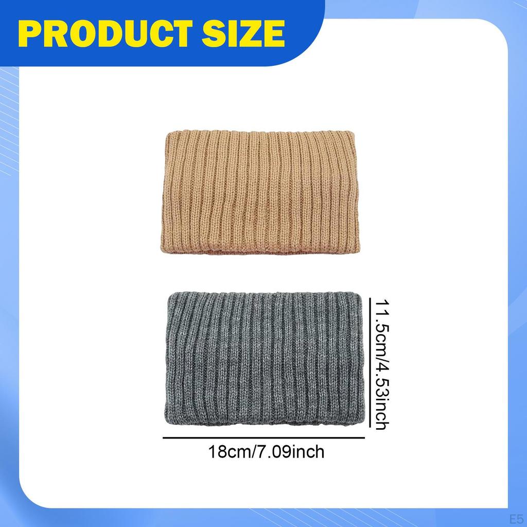 2 Pieces Headbands for Women Warm Headwraps Running Cycling Cold Weather