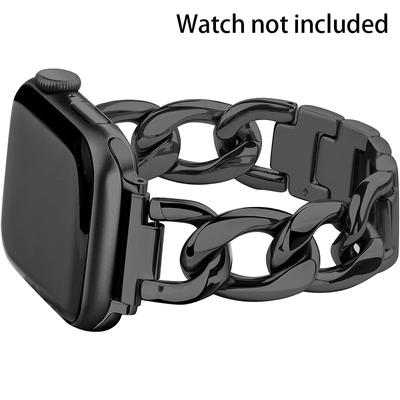Watchband Stainless Steel Strap for Apple Watch Band 41mm 45mm 40mm 44mm Metal Link Bracelet iWatch Ultra 49mm 9 8 7 6 SE 5 4 Accessories