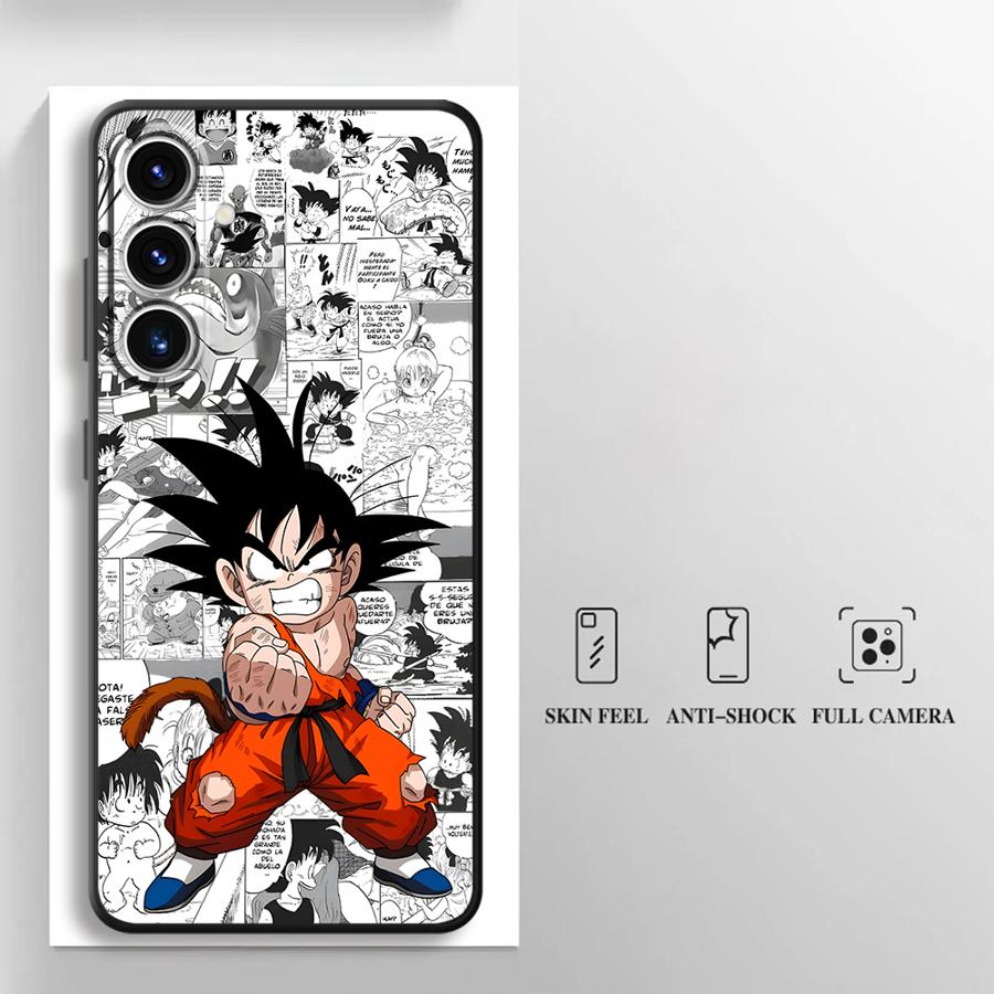 

Dragon Ball Comic Vegeta Black Soft Phone Cover Case for Samsung Galaxy A32 A22 A52 A24 A55 A36 A41 A26 A72 A35 A25 A71 A23 A53 Galaxy A55 5G
