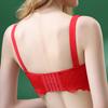 European and American Sexy Large Size Bra Thin Comfortable Underwear Without Steel Ring Push Up Bra