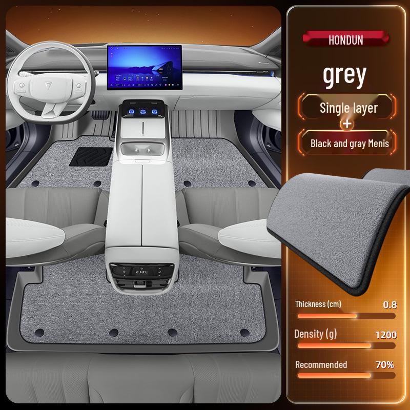 Deep Blue L07 TPE2025 5-Seater Car Floor Mat Set - Interior Carpet Accessories