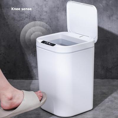 Latas de lixo 18L sem toque Smart Knock Indução Lixeira Automática Lata de lixo com movimento infravermelho