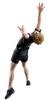 Miya Atsumu Figure Posing Figure Miya Atsumu Total length approximately 15cm Haikyu!! - -
