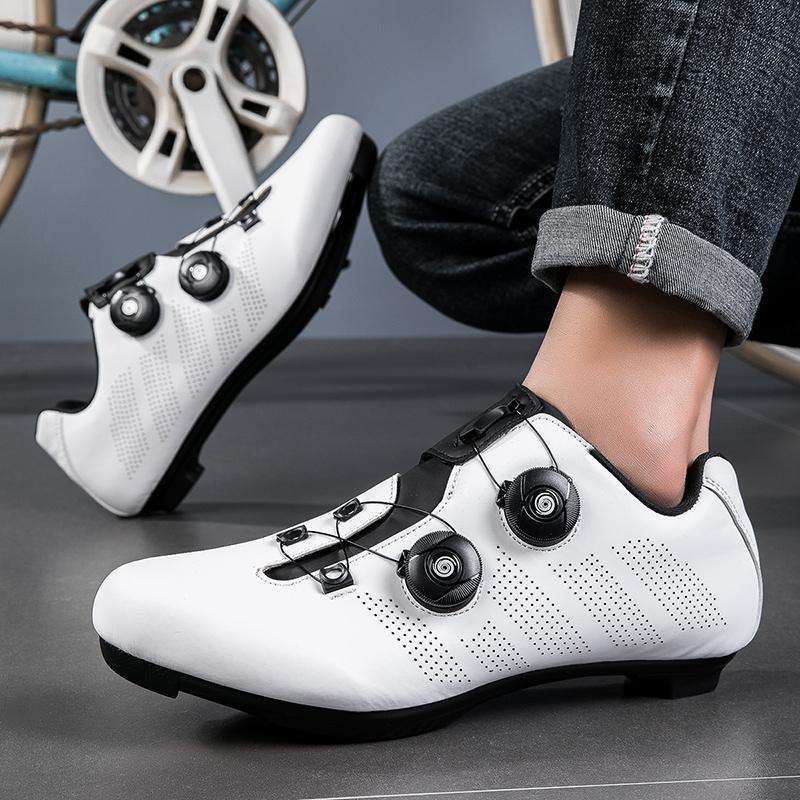 2025 Cycling Sneaker Mtb with Cleats Men Carbon Sports Speed Bike Shoes Women Mountain Racing Flat SPD Road Cycling Footwear