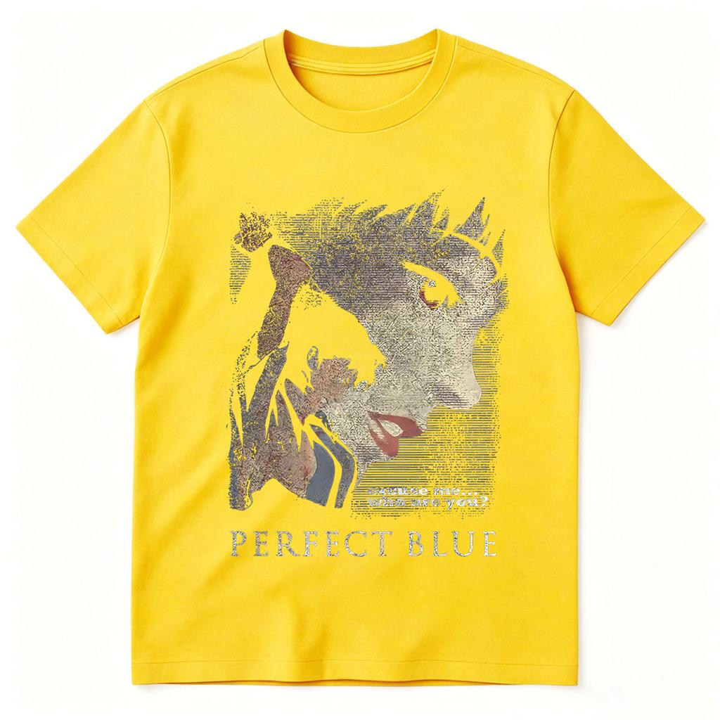 Anime Perfect Blue Mima Kirigoe Tshirts Unisexs Unisex Clothing Summer Fashion Harajuku Oversized Short Sleeve T Shirts Streetwear