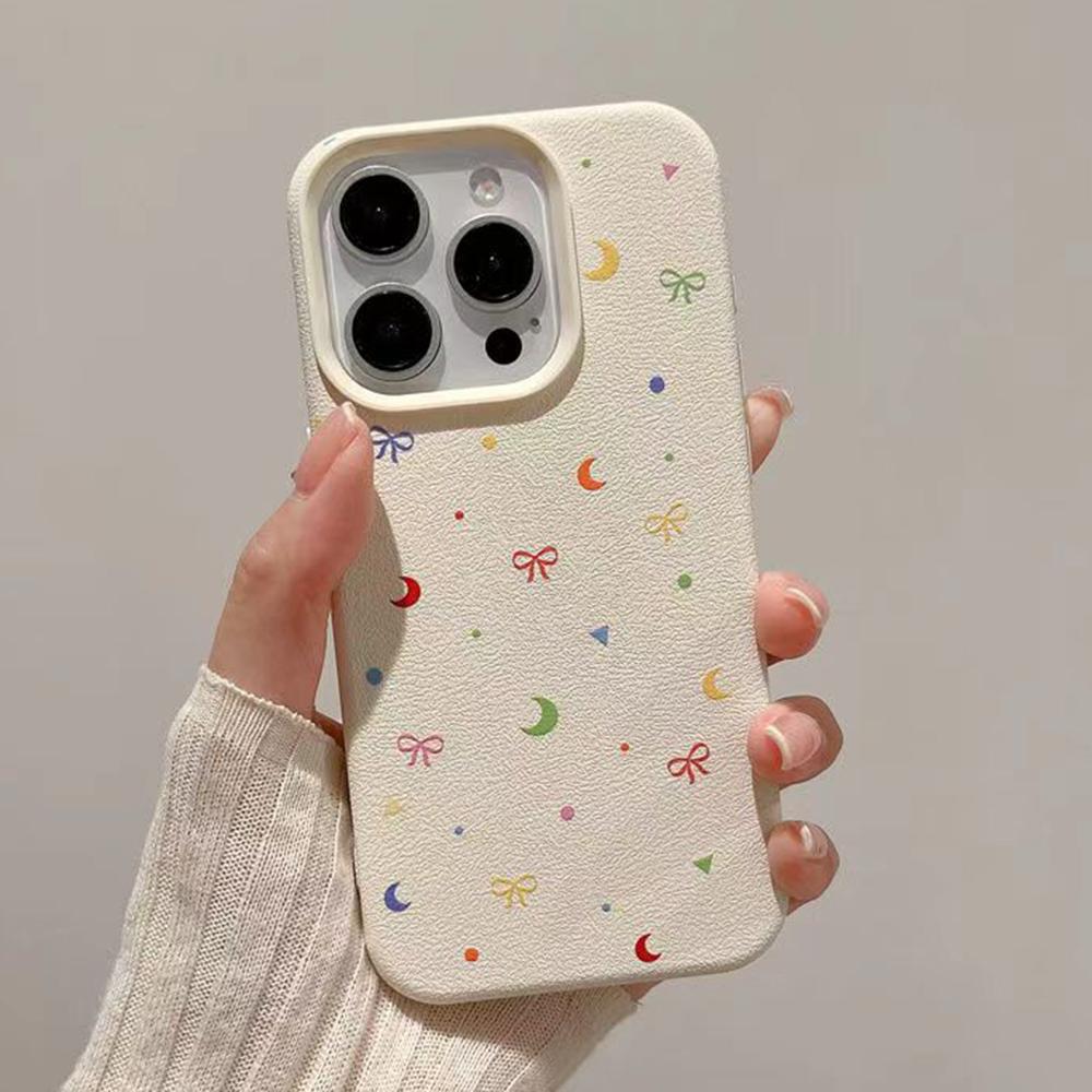 Phone Case for iPhone 11 13 XR XS Max Case iPhone 12 14 15 16 Pro Max 12 Pro 15 Plus Leather Painted Waterproof Drop-proof and Wear-resistant Cartoon