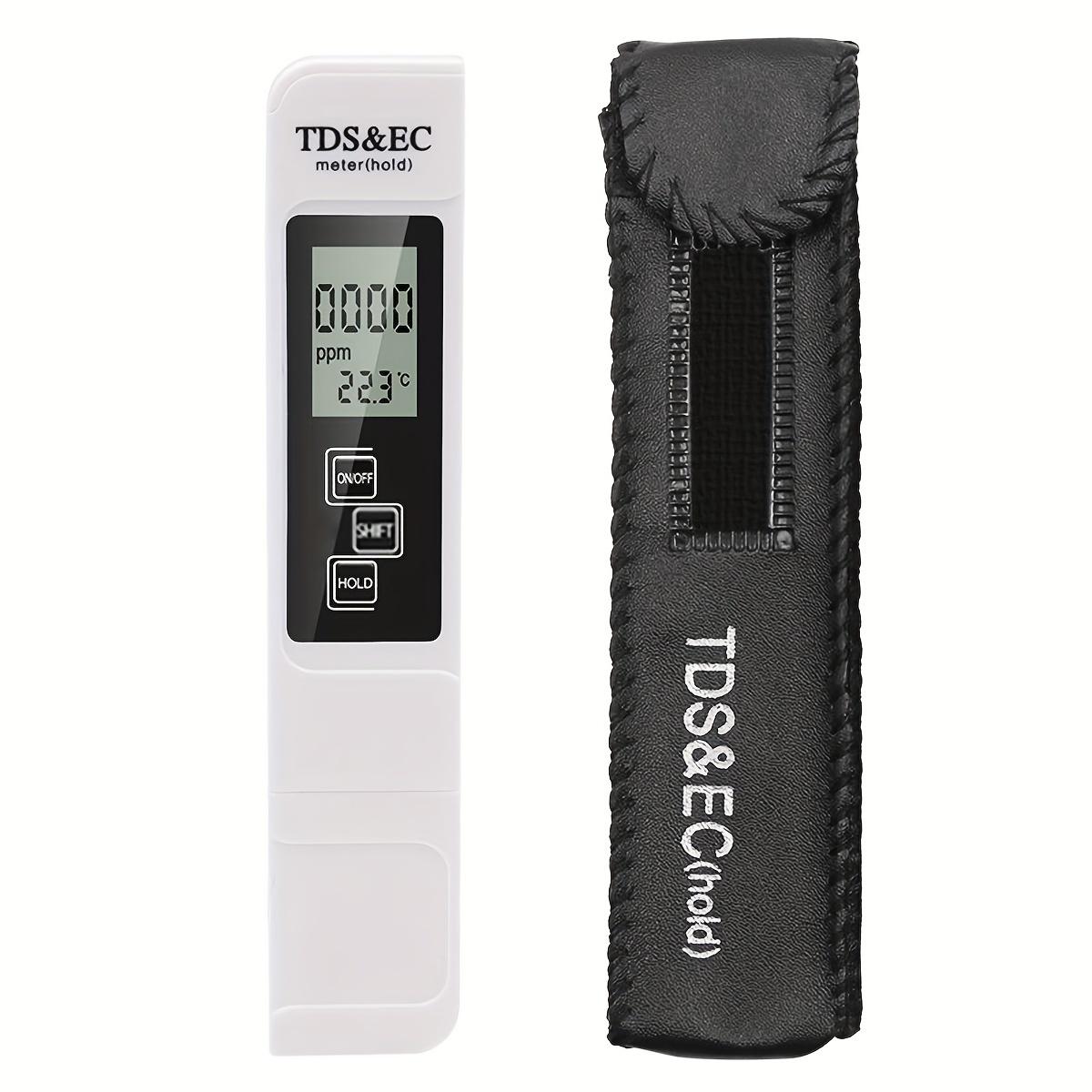 

3 в 1 ручка для определения качества воды, бытовой измеритель чистоты питьевой воды, высокоточный измеритель TDS 0-9990ppm, цифровой тестер воды