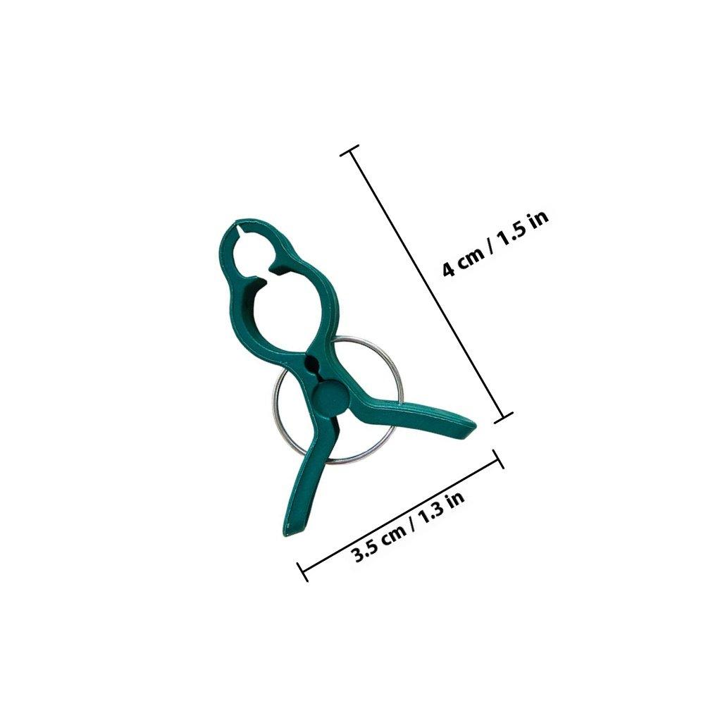 50Pcs Plant Stem Clips Plastic Garden Plant Clips for Tomato Support Flower Vine Clamps Stem Reinforcement Trellising Twine Easy