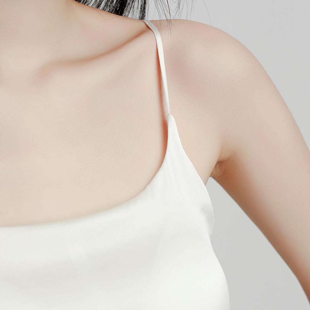 Mulberry Silk Back Strap Tank Top