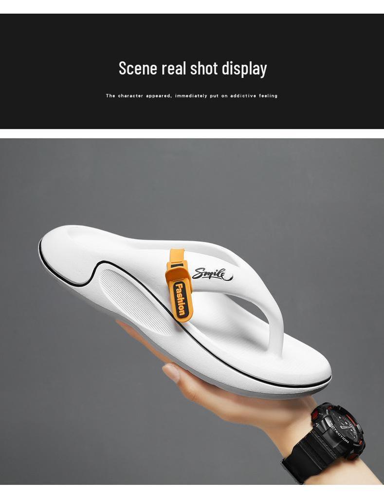 2024 Summer Lightweight Trendy Men's Flip-flops for Outdoor & Beach