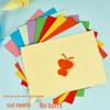 Colored Origami Craft Paper: A4 Thick Cardstock for Kindergarten & Student DIY Projects