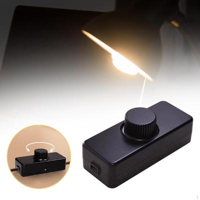 Dimmer Knob 220V Recreational Vehicle Boat Ceiling Dome Lights Switch Black