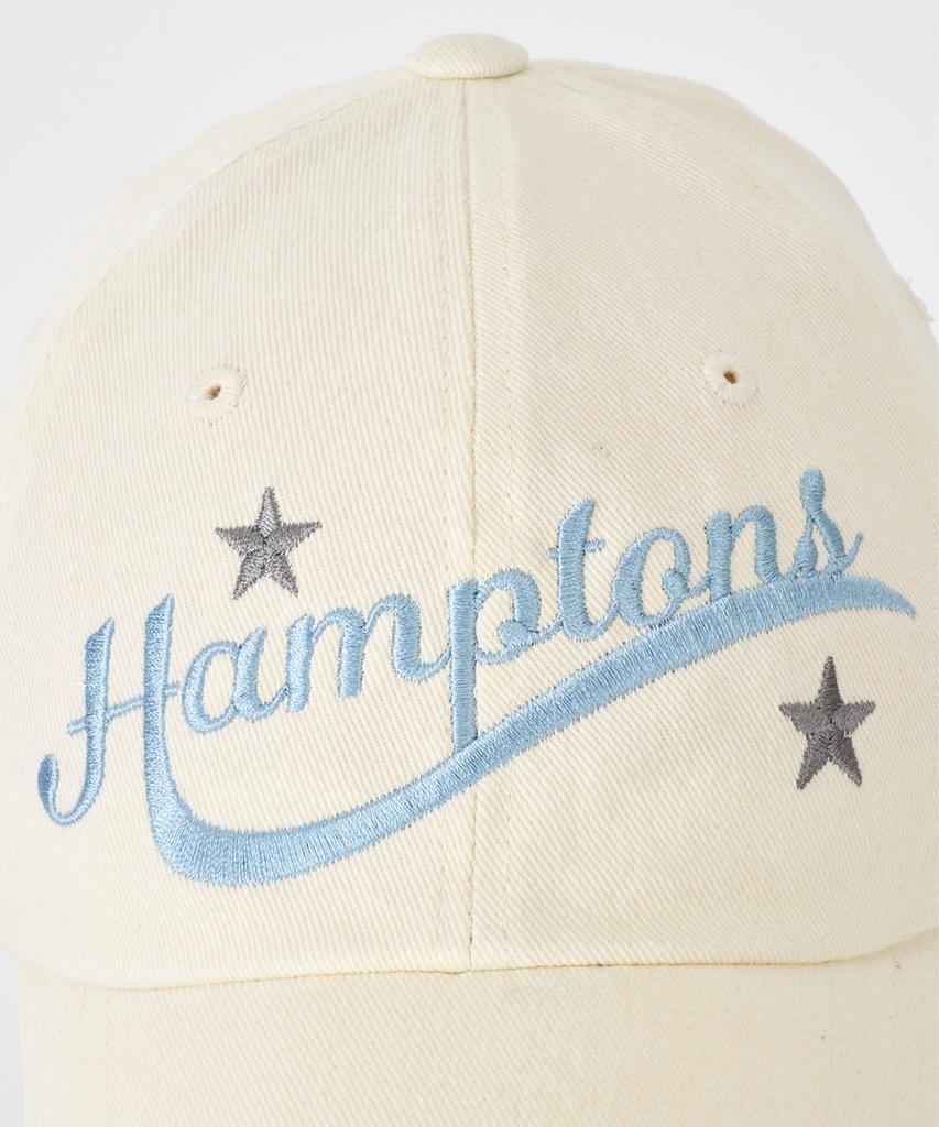 SALON DE YOHN Hampton Ball Cap_ Ivory