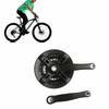 Pedivella Mountain Bike 42T 3 Corone Pedivella Ferro Pedivella Bici Disco Pignone Bici Resistente Biciclette da Strada