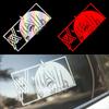 Adesivi in Vinile per Auto Impermeabili Design Anime per Paraurti Finestrino Posteriore Parabrezza Portiera Decorazione Auto