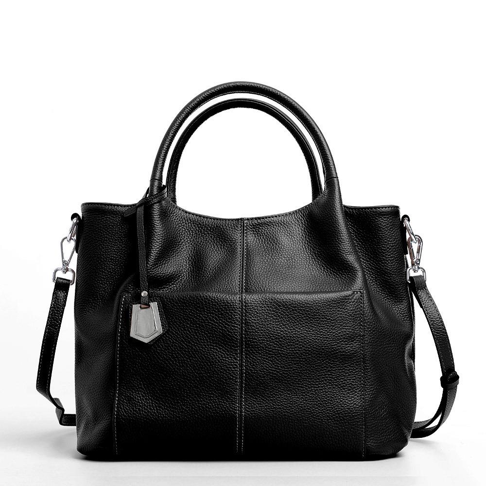 Aidrani Ni First-layer Cow Leather Large Capacity Tote Bag 2025 New Style Women's Shoulder Bag Small Niche Mother Bag