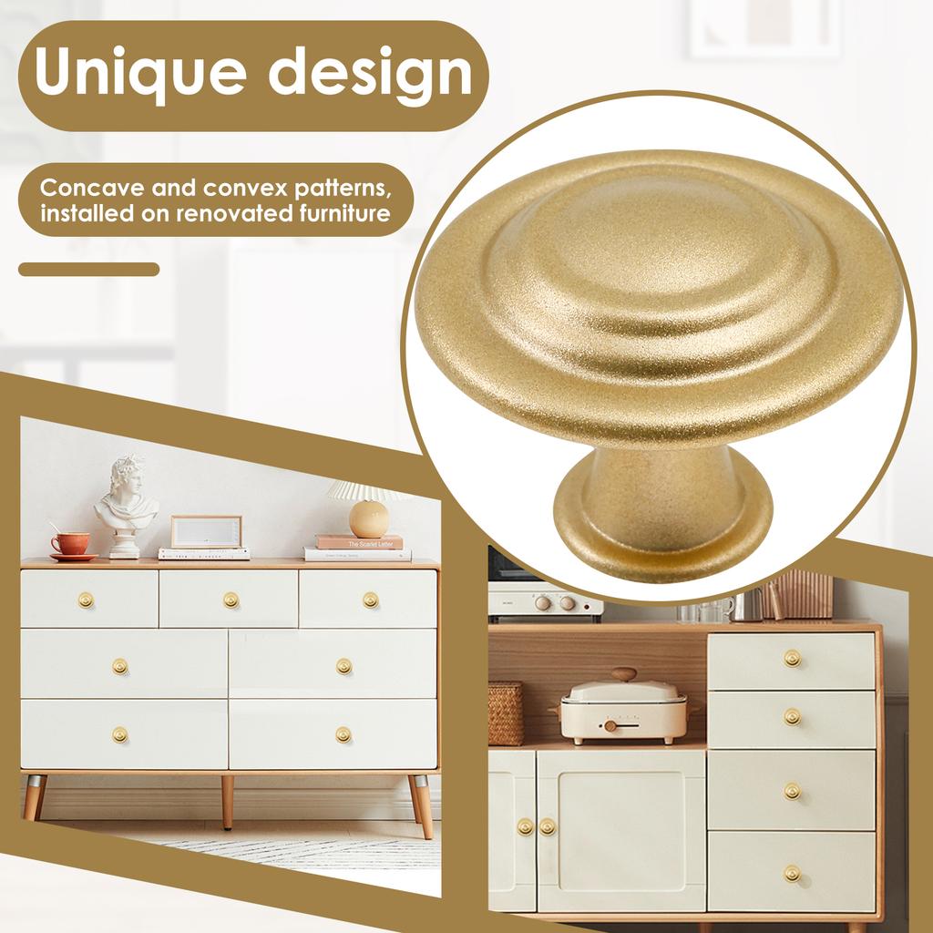 22Pcs Cabinet Knobs Vintage Furniture Knobs Drawer Knobs Zinc Alloy Hardware Knobs for Cupboards, Dressers and Wardrobe/Wardrobe