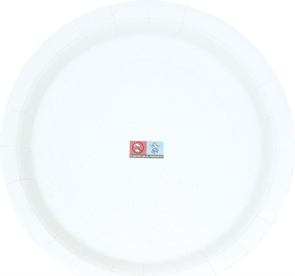 Talerzyki Papierowe 18 Urodziny Osiemnastka Złote Czarne Party 23Cm 6Szt.