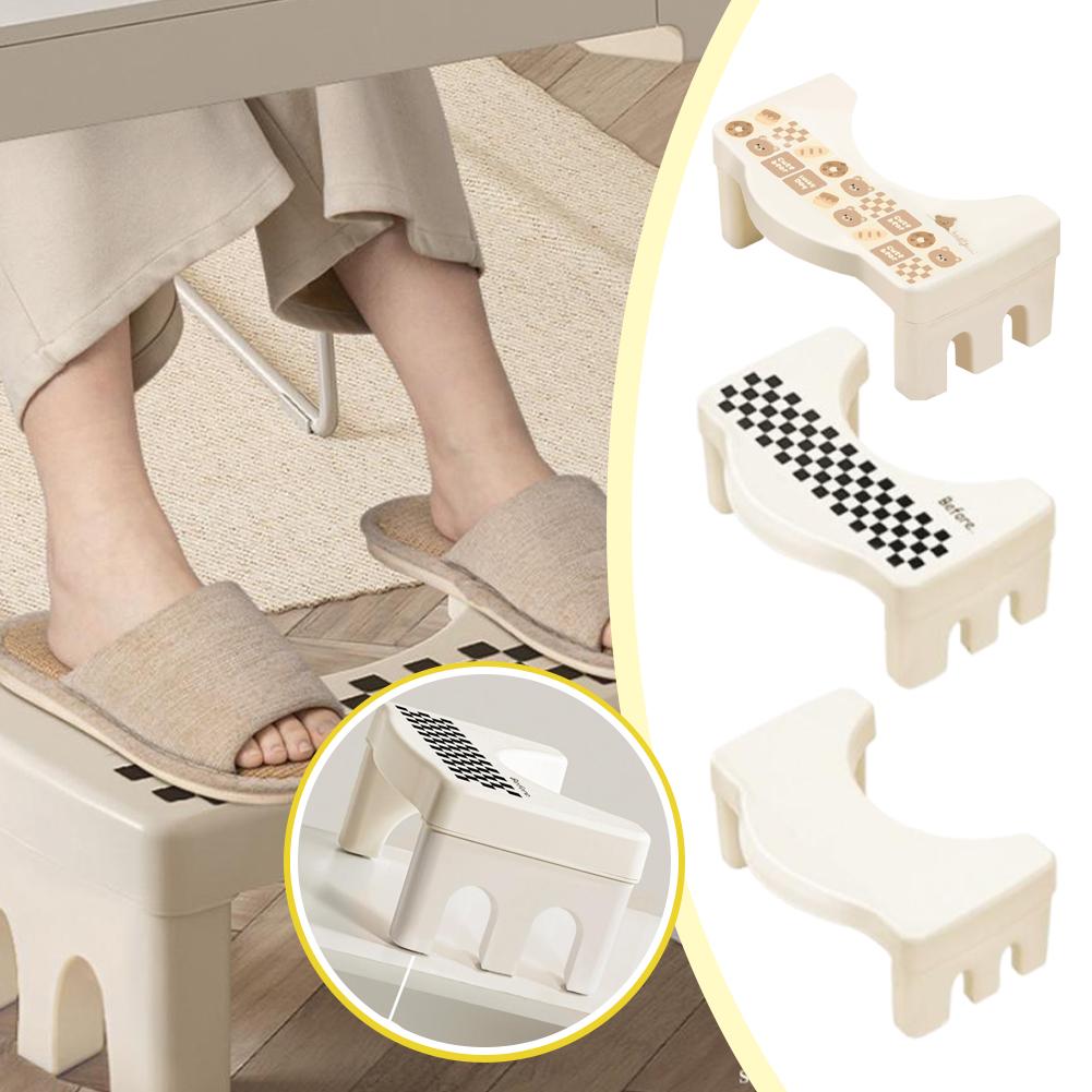 New Universal Toilet Footstool Household Bathroom Anti Slip Foot Pedals Toilet Squat Stool RemovableToilet Seat Stool