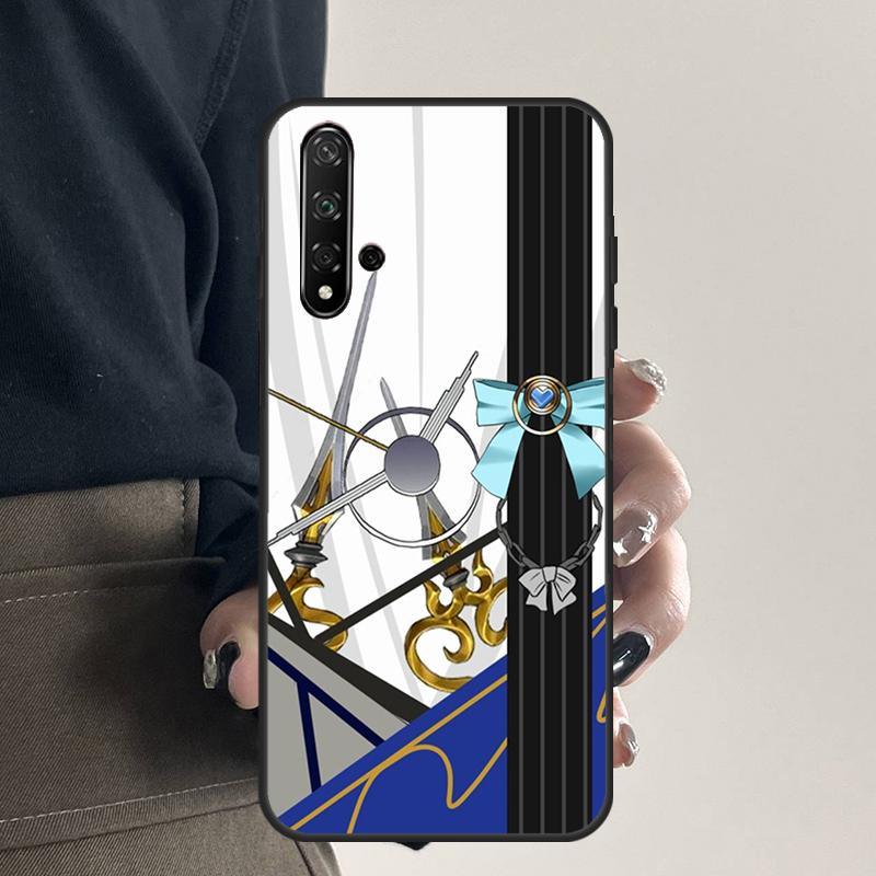 Hololive Costume For Huawei Nova Y70 Y90 Y60 Y61 Y91 Y72 9 10 SE 12i 12s 11i 5T P60 Pro P20 P30 P40 Lite Case