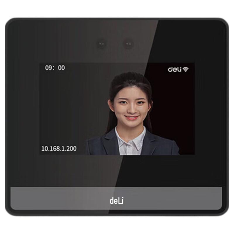 

Deli T906 Dynamic Face Recognition Attendance Machine CN plug (adapter included)
