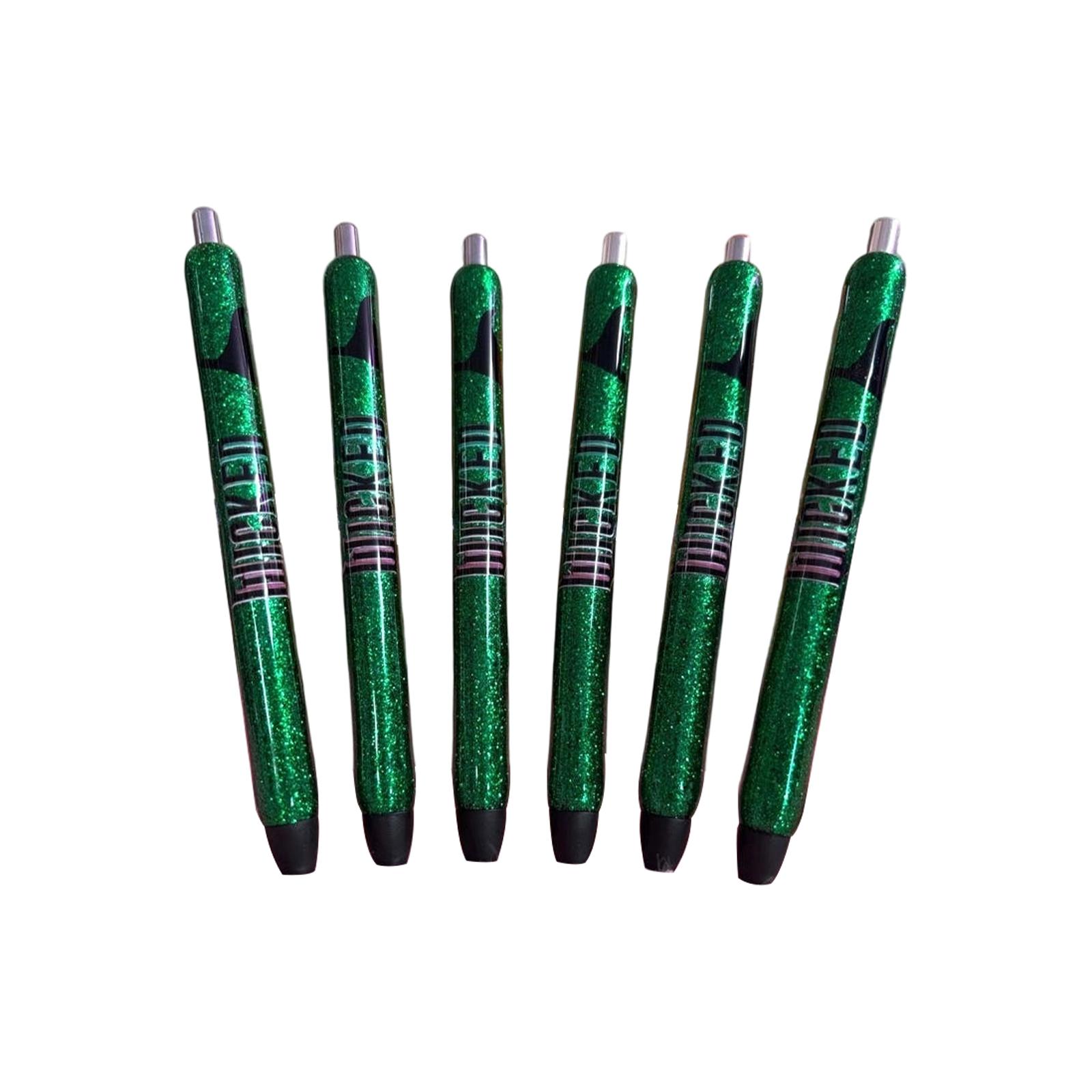 

Heavy Industry Creative Ballpoint Pen Sticker Gel Pen Closed Writing Pen,5ml, One Size зелёный