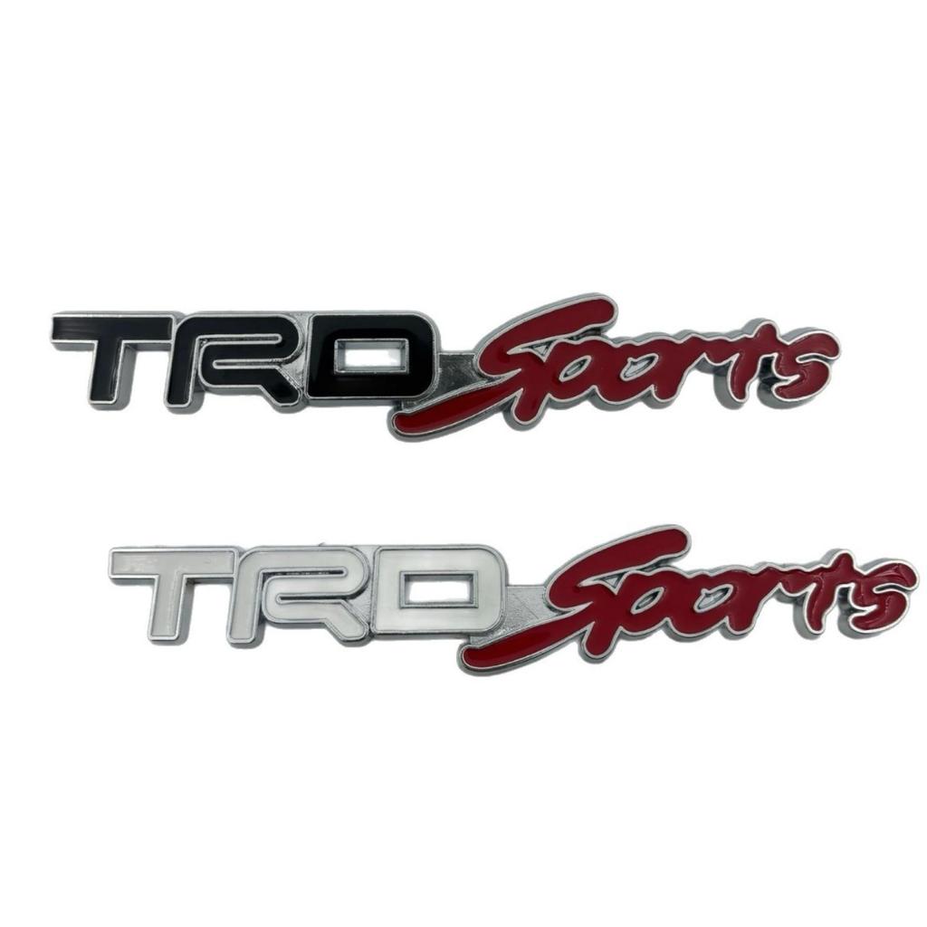 Toyota TRDSPORTS Custom Metal Car Logo Sticker