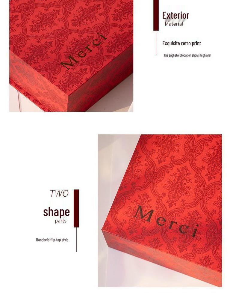 Freudiges Hochzeitsgastgeschenk-Set: Elegante Handtaschen-Geschenkbox für Brautjungfern und weibliche Gäste