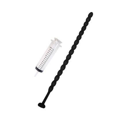 Bead Douche Tube, Soft, Bendable & Multipurpose for Intimate Cleaning – Enema, Female Wash & Oiling, 150ml Syringe Included