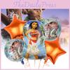 New Ocean Adventure 18 Inch Moana Inspired Foil Balloon For Festive Decoration