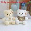Scarf Teddy Bear Plush Toys Cartoon Stuffed Dolls Room Decorations Kid Gift Xmas