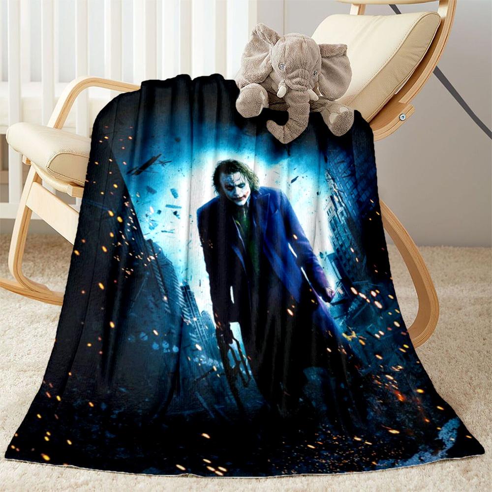 The Joker's Chaos Blanket Suitable for sofas,travel, living rooms also a good gift for friends and family Suitable for all seasons.