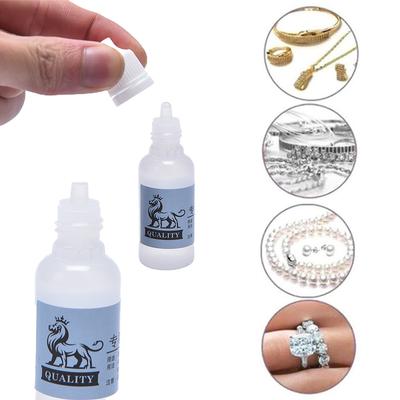 15 ml/flacone anti-ossidazione argento oro detergente gioielli lucidatura liquido pulizia strumenti