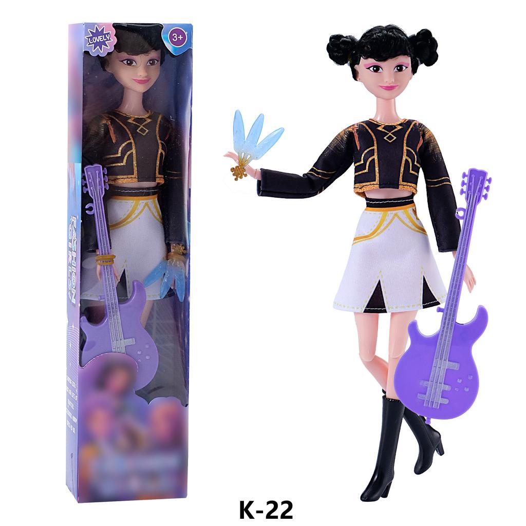 30cm Kpop Dämonenjäger Action-Puppe Spielzeugset Rumi Mila Zoe Mädchen Jungen DIY Plastik Kindergeburtstagsgeschenk