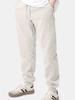 Rose Beauty A Men's Autumn and Winter Loose Fleece Sports Casual Pants