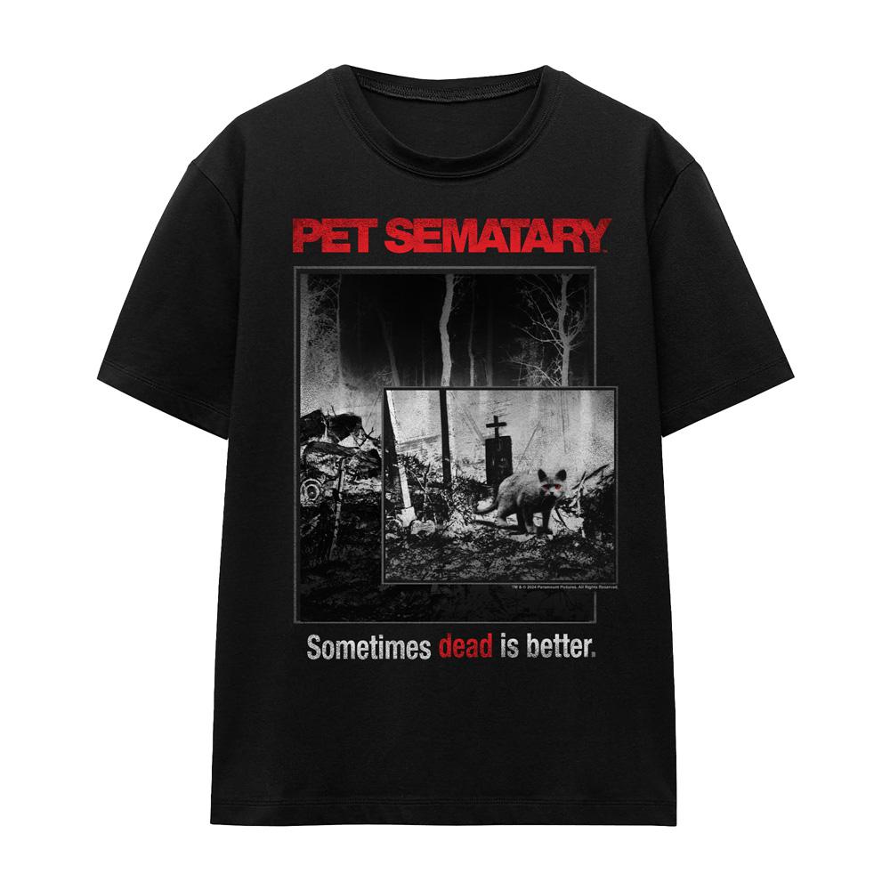 Pet Sematary Unisex Adult Cat Poster T-Shirt