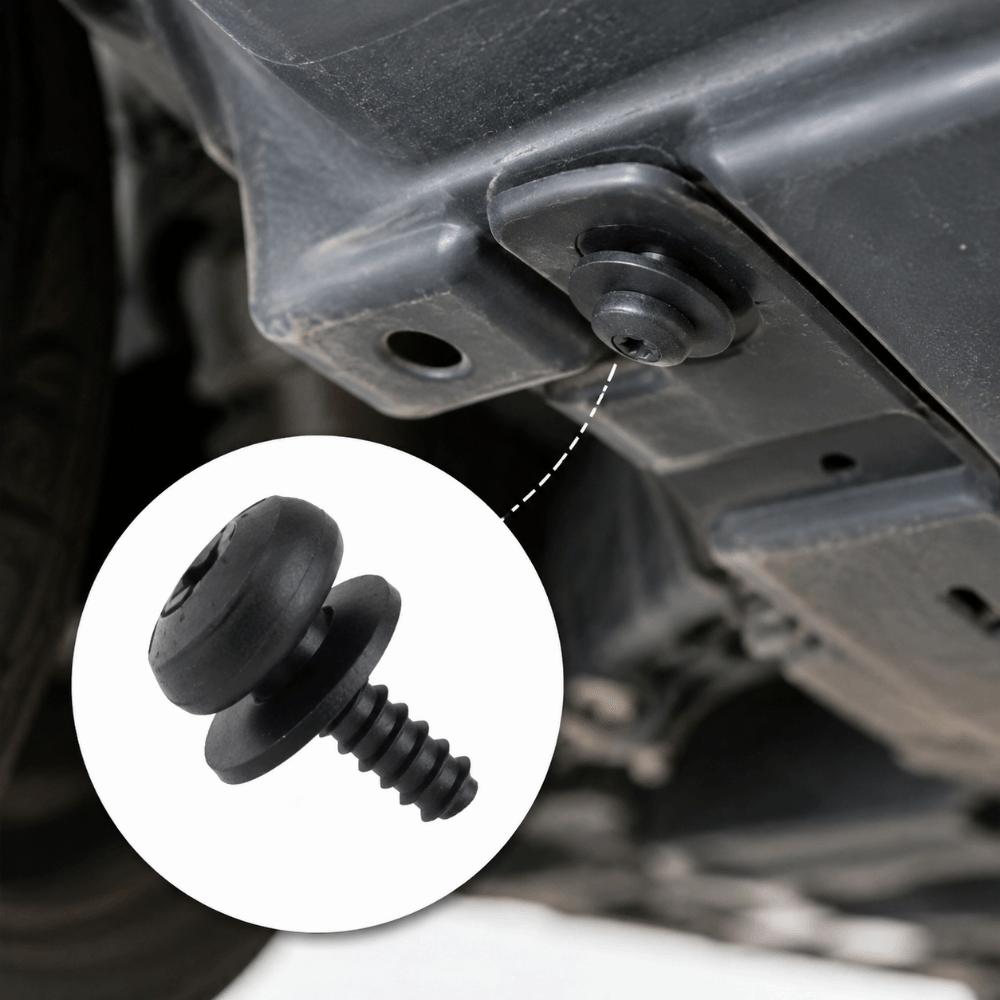 100 Pezzi Materiale Durevole Pannelli Coperchi Motore Sottoscocca Auto Viti Uso Sostituzione