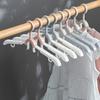 Travel Portable Mini folding clothes hanger anti slip strong home outdoor essential Multi-functional Storage Home Coat hanger