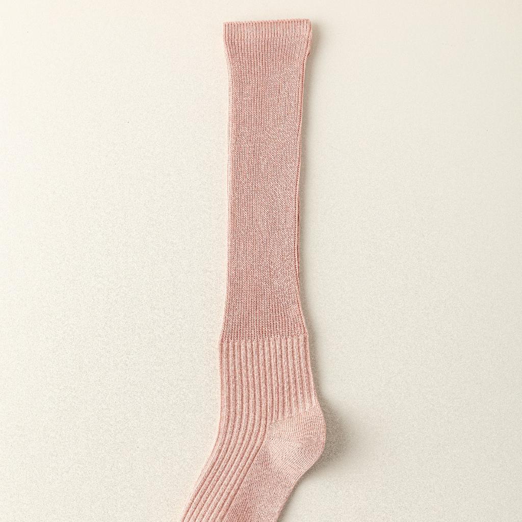 Ballet Calf Socks Women'S Double Needle Versatile Academy Style Beautiful Legs Shaping Women'S Cotton Long Pile Socks