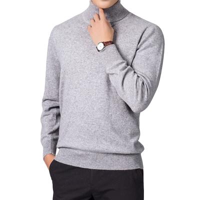 CLAZOLIY Rollkragen Pullover Gestrickt und Uni Lang Kalt Schnitt und Naht CL125 Herren Pullover, Frühling, Herbst, Winter, Farbe, Ärmel, Warm, Schutz, Lässig,