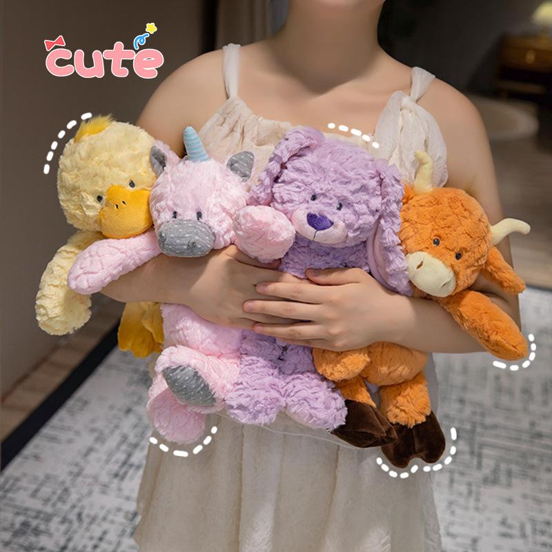 Cute Plush Toy Healing Series Cartoon Animal Unicorn Plush Doll Doll