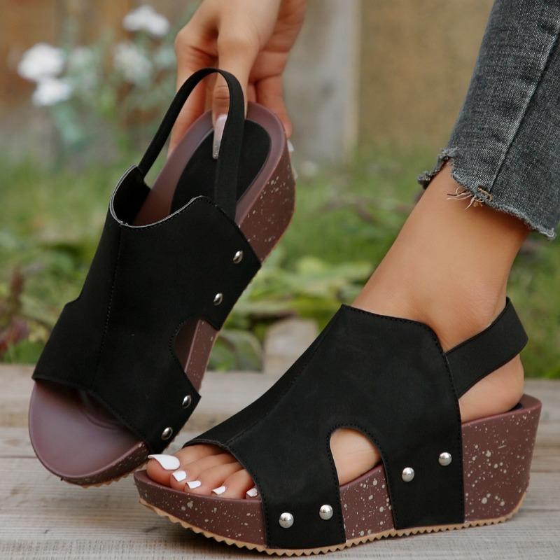 Summer Large Size 43 Platform Wedge Sandals Women's Fashion Hot Style After Trip Cool