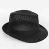 Outdoor beach top hat middle-aged men's hat sun hat summer mesh middle-aged and elderly leisure hat