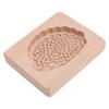 Carved Wooden Gingerbread Cookie Mold Biscuit Chocolate Press Mold 3D Baking Hedgehog Stamp Mould