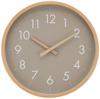 Creer CAMPAS Wall 4 X 31 X 31 Cm Clock, Large, Gray,