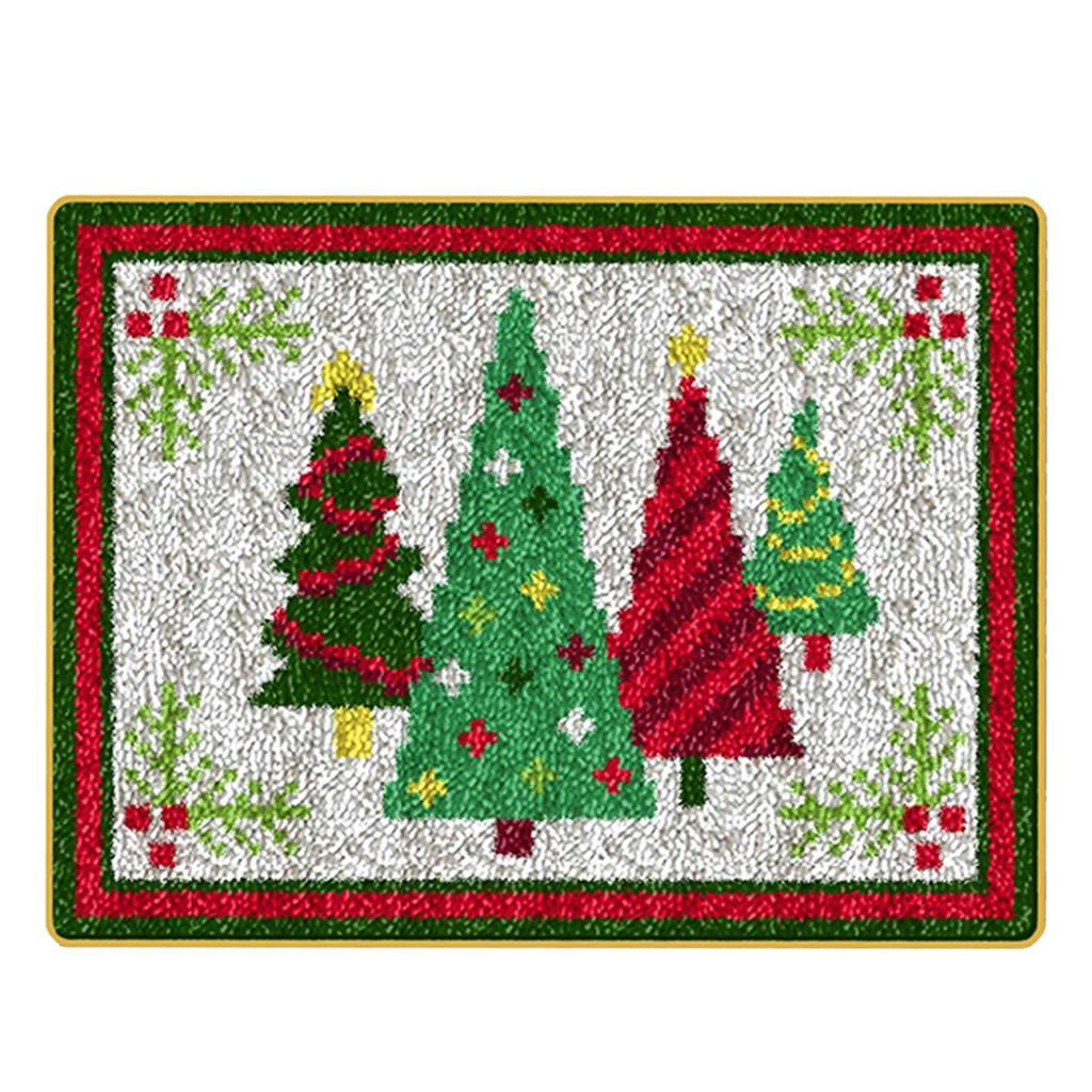 Buy Christmas Latch Hook Kits, Tapestry Carpet Cushion Rug Making