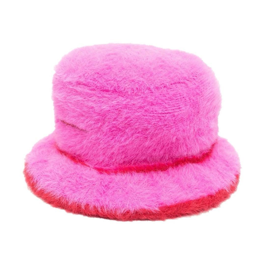 Used [JACQUEMUS] Le Bob Neve Bucket Hat Pink