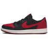 Air 1 Retro Low OG Banned 2026 Zapatillas para Hombre Negro Negro-Rojo Varsity-Blanco Cumbre IW6276-001