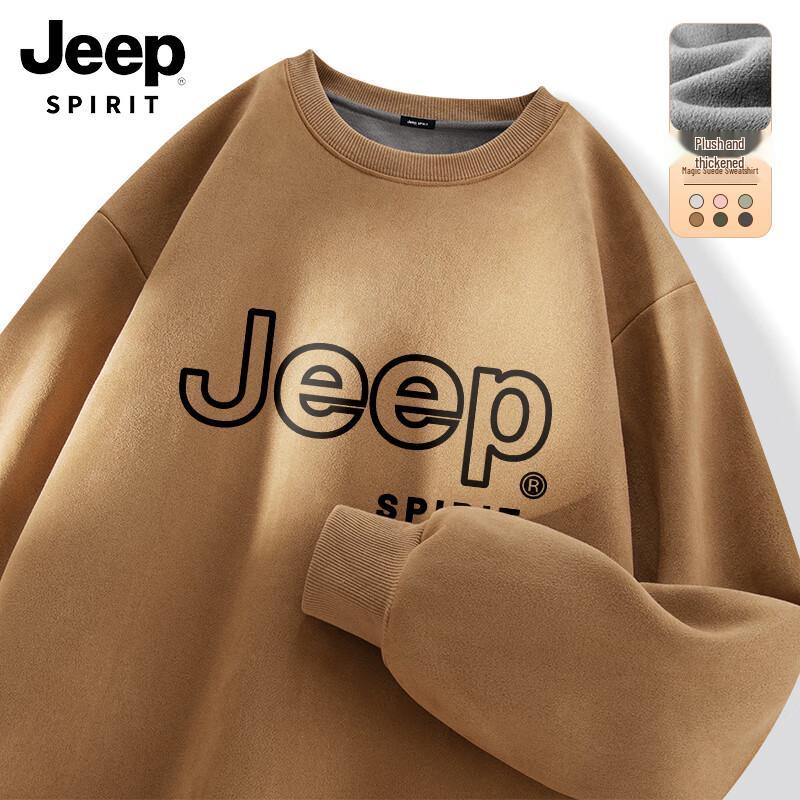 

Мужская толстовка JEEP SPIRIT с круглым вырезом и флисовой подкладкой M